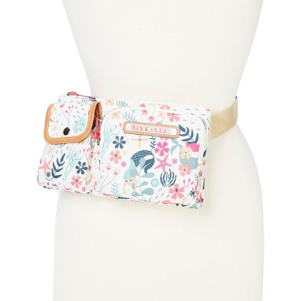 Lily Bloom Sea Garden Janet Mermaid Belt Crossbody Bag!